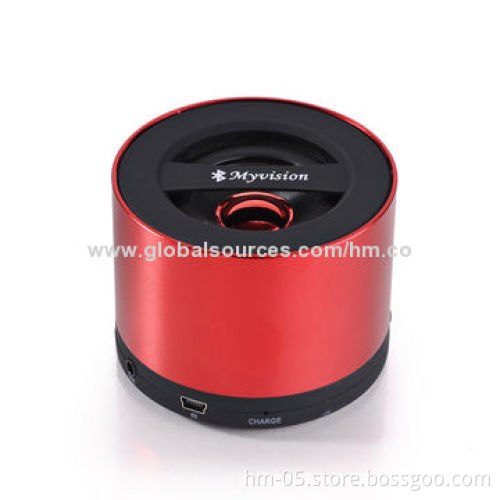 Mini Portable Wireless Bluetooth Stereo Speaker, TF Card Slot and Microphone, 600mAh Lithium Battery